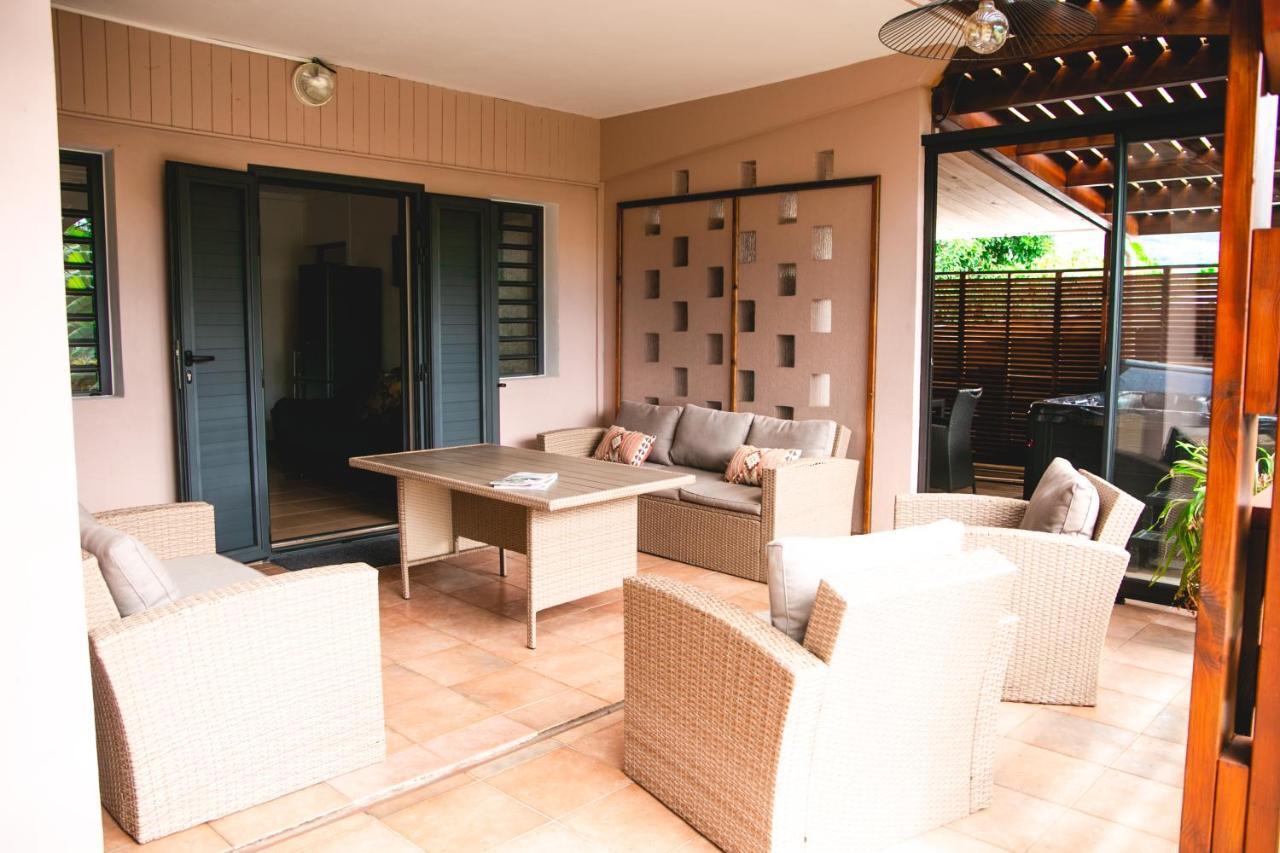 Villa Le Colonial Zen - T4 A 5 Mn Aeroport Sainte-Marie Exteriér fotografie